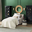 Frontgate Rumi Velvet Quilted Bedding Cotton Sateen Back
